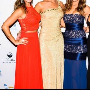 Jodi Kristopher Two Piece Formal Dress